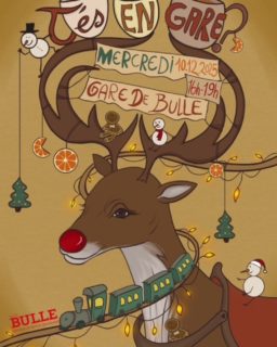 Retrouve-nous à la gare de Bulle mercredi 10.12.2025!