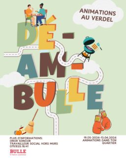 Cette semaine, les animations ont commencé dans le quartier de Verdel ! 🏡

Quatre semaines de danse, de prévention, de jeux, de boxe et de grillades vous attendent ! 💃🏻🏐🥊🍗

À ne pas manquer