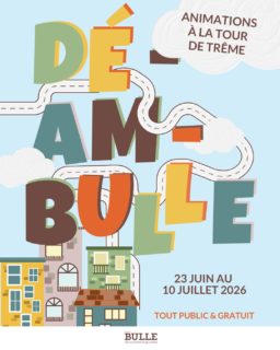 Le 23 juin, trois semaines d'animations débutent à la Tour de Trême ! 🏘️
Sport, danse, bataille d'eau, chasse au trésor, barbecues et bien plus encore ! ⚽💃🏼💦
📍Attention, les animations sont vraiment itinérantes ! Les activités se dérouleront à deux endroits différents !