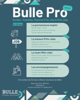 Réouverture de la Bulle Pro le mardi 1 septembre ! On se réjouit de vous y retrouver !
