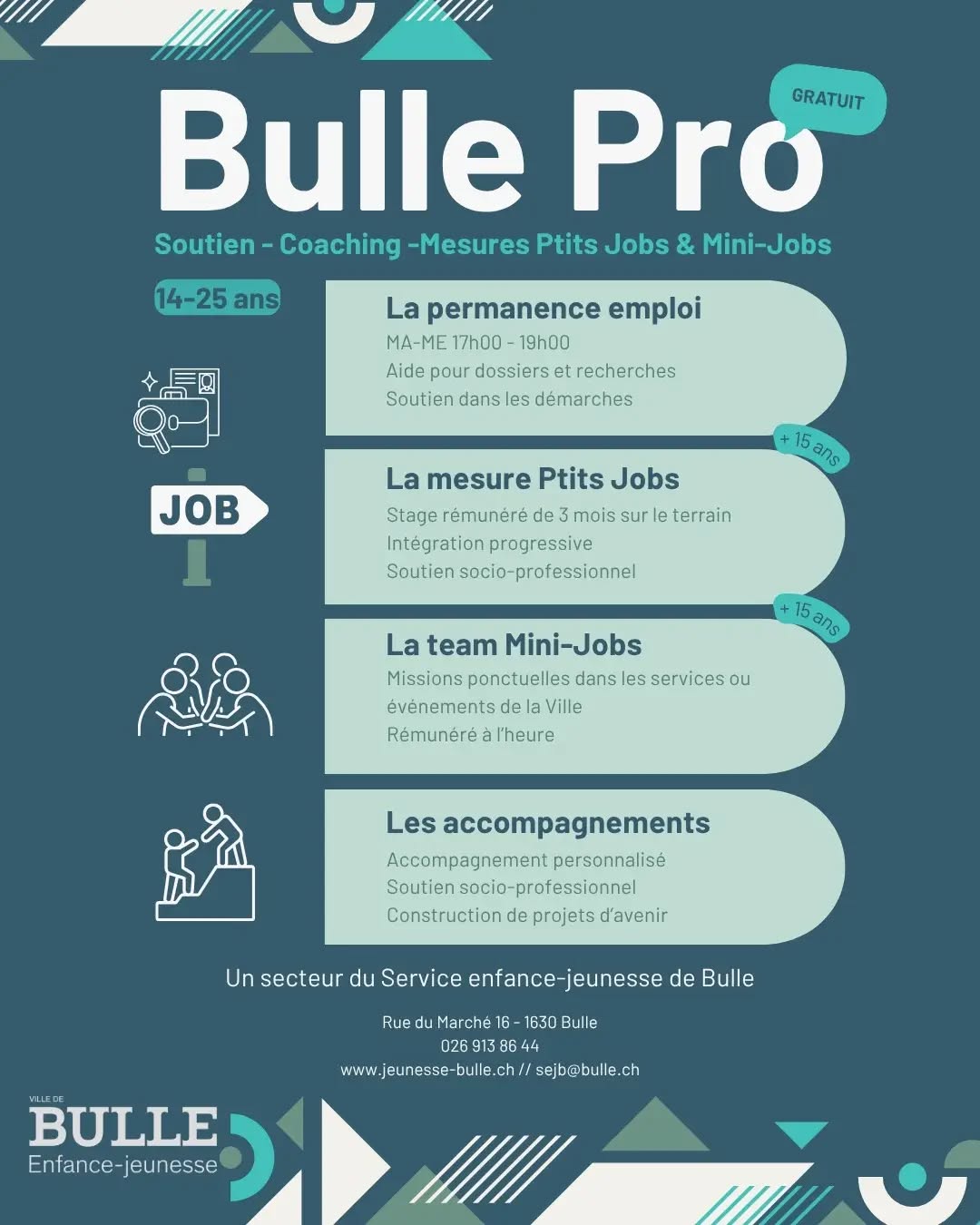 Réouverture de la Bulle Pro le mardi 1 septembre ! On se réjouit de vous y retrouver !