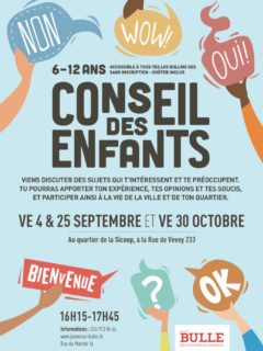 Vendredi 25 septembre le Centranim vient à la Sicoop pour discuter des sujets qui t’intéressent et te préoccupent. Tu pourras apporter ton expérience, tes opinions ou encore tes soucis, et ainsi participer à la vie de la ville et de ton quartier. Rendez-vous à 16h15 ! 🙌