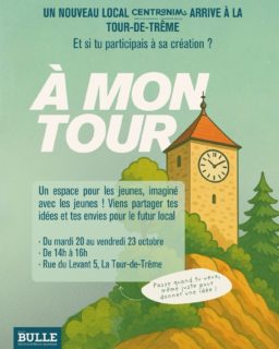 Viens nous partager tes idées à la Rue du Levant 5📍dès mardi prochain 💭