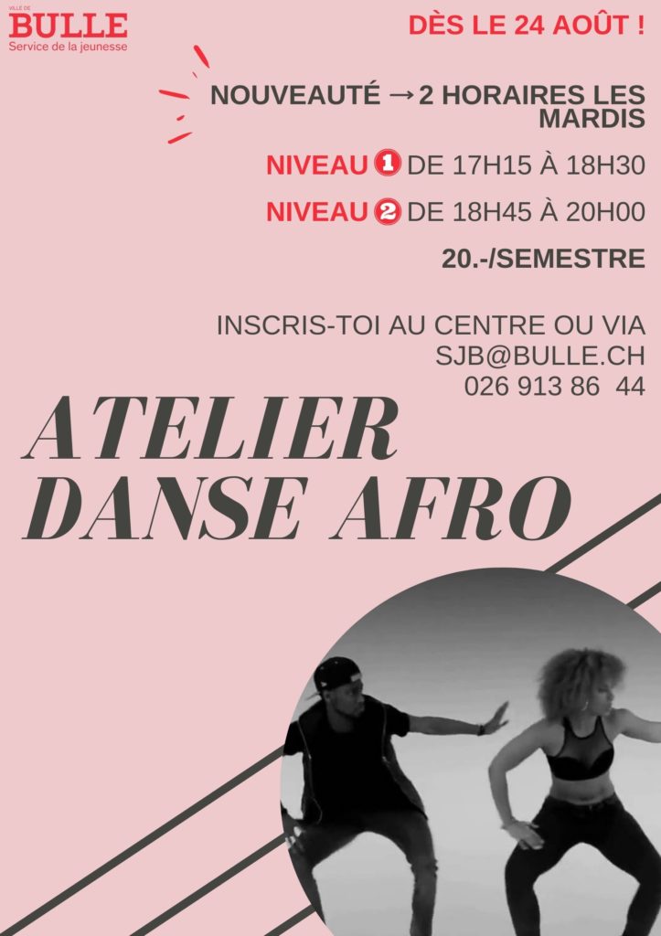danse afro inscriptions 2021 (ID 2453306)